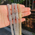 8MM 925 Sterling Silver VVS1 Moissanite Cuban Chain