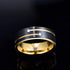 8MM Black Gold Tungsten Carbide Ring