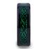 8MM Black Tungsten Men's Wedding Band with Green Celtic Dragon Inlay