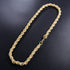 8mm Fully Iced Premium Thick Rope Chain