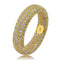 Iceman 925 Sterling Silver Fully Iced Ring