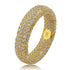 Iceman 925 Sterling Silver Fully Iced Ring