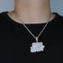 90's Baby Fully Baguette Pendant Chain