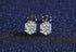 925 Sterling Silver VVS 1 Carat Moissanite Stud Earrings