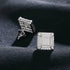 925 Sterling Silver VVS1 Halo Moissanite Earrings