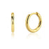 VVS Jewelry 925 Sterling Silver Men Hoop Earrings