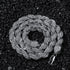 9mm Iced Out Thick Rope Chain and Bracelet Bundle