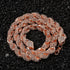 9mm Iced Out Thick Rope Chain and Bracelet Bundle