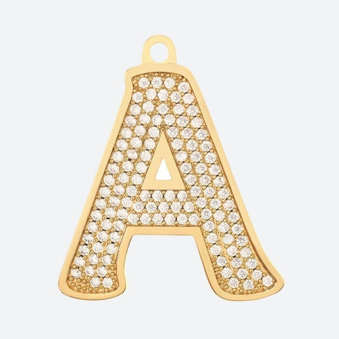 Personalized Initial Dog Pendant
