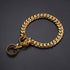 Adjustable Gold Cuban Link Dog Collar