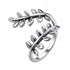 Adjustable Leaf 925 Sterling Silver Toe Ring