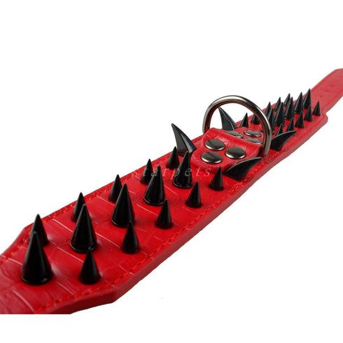Adjustable Spiked Studded Dog Collar