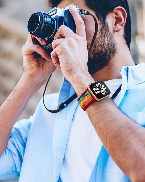 Adjustable Watch Band Scrunchie Strap