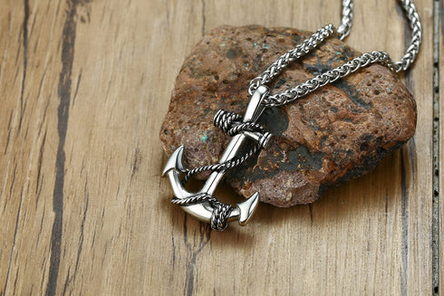 Anchor Pendant Necklace