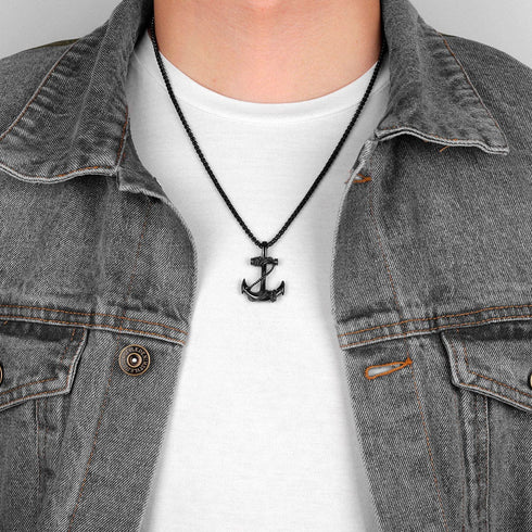 Anchor Pendant Necklace