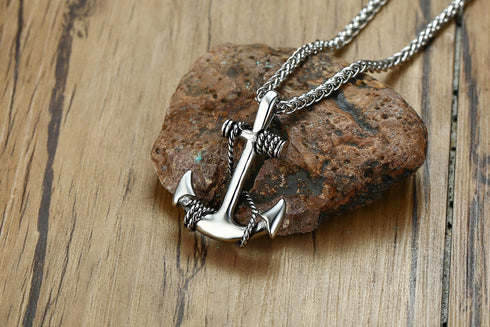 Anchor Pendant Necklace
