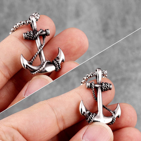 Anchor Pendant Necklace