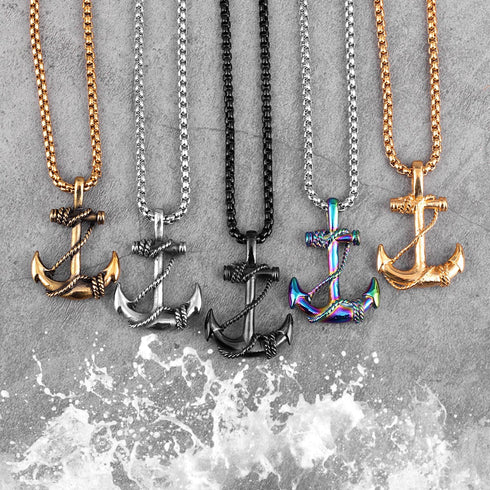 Anchor Pendant Necklace