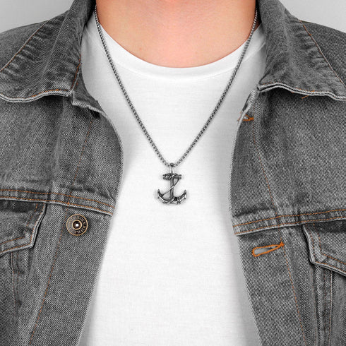 Anchor Pendant Necklace