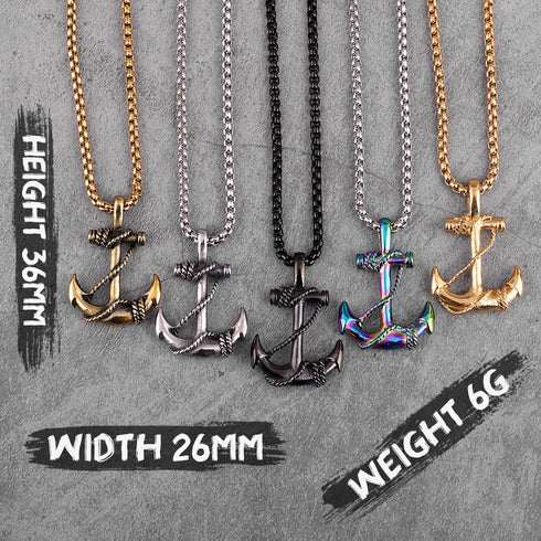 Anchor Pendant Necklace