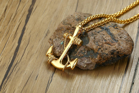 Anchor Pendant Necklace