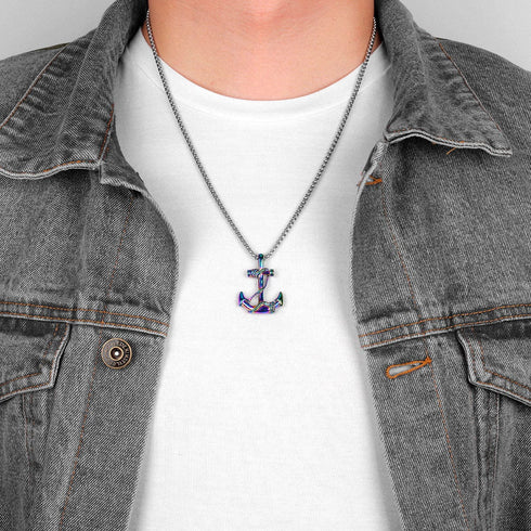 Anchor Pendant Necklace