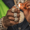 BAWS 925 Sterling Silver Cuban Link Ring
