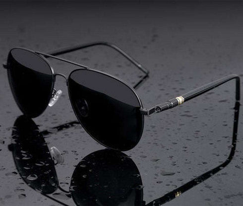 Beckham Metal Polarized Aviator Sunglasses