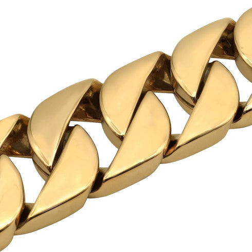 Big Dawg 32mm Smooth Cuban Link Dog Collar