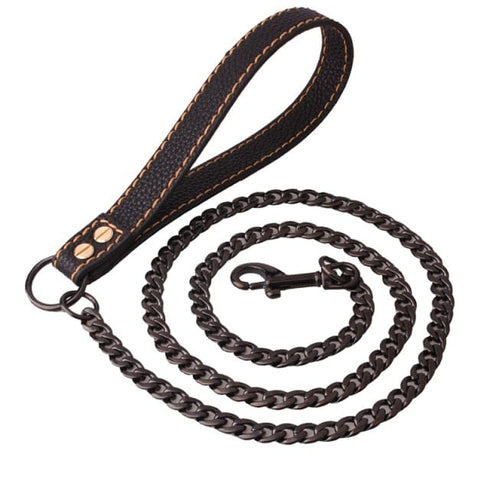 VVS Jewelry Cuban Link Gold Dog Leash