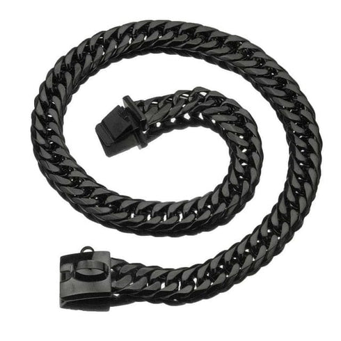 Cuban Link Gold Dog Chain Collar V2