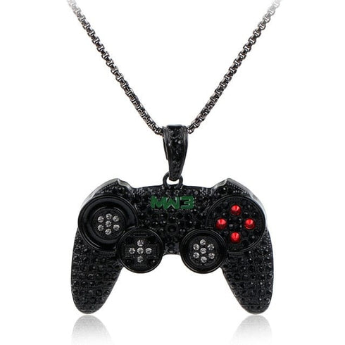 Classic Game Controller Pendant Necklace