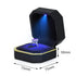 Black LED Jewelry Ring Box