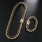 VVS Jewelry 2Tone Cuban Chain + FREE Bracelet Bundle