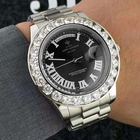 Iced Presidential Watch