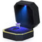 Black LED Jewelry Ring Box