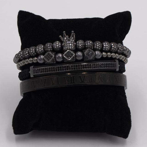 Royalty Bracelet Set + FREE Roman Bangle Today Only