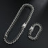 VVS Jewelry 2Tone Cuban Chain + FREE Bracelet Bundle