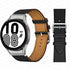 Two-Tone Leather Watch Strap for Smart Watches