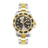 VVS Jewelry Rollie Style Iced Gem Dial Two-Tone Watch