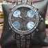 VVS Jewelry Fully Iced Area Codez Bling Watch
