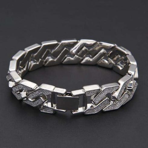 Bling Geometric Bracelet + Watch Set