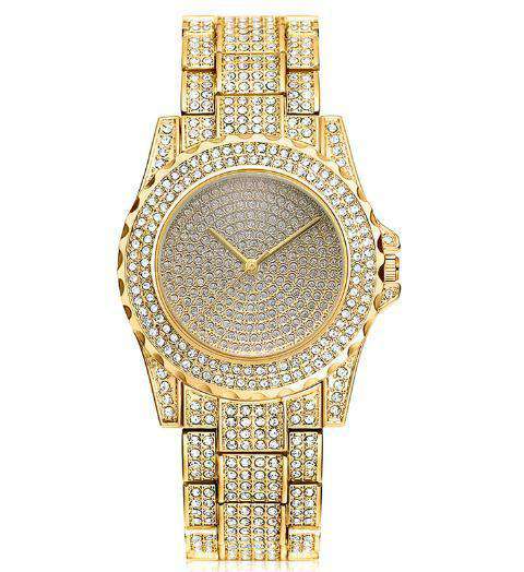 Bling Geometric Bracelet + Watch Set