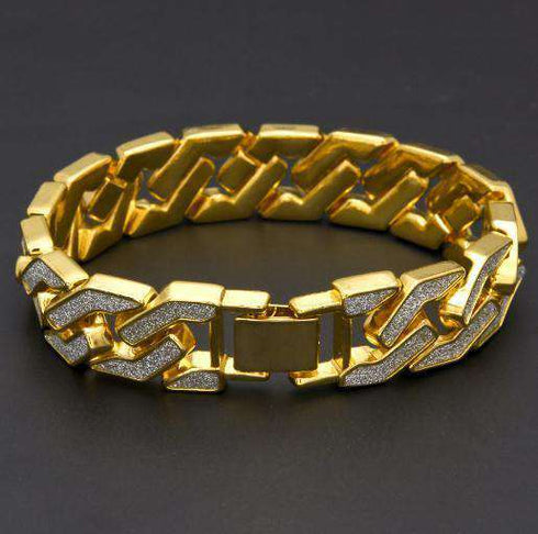 Bling Geometric Bracelet + Watch Set
