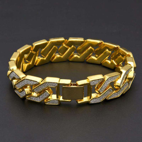Bling Geometric Bracelet + Watch Set