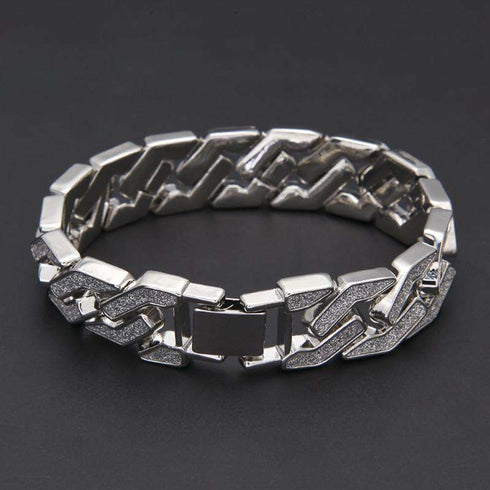 Bling Geometric Bracelet + Watch Set