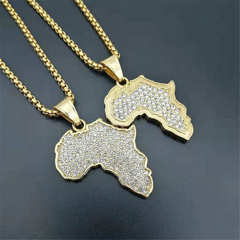 Blinged out Africa Chain