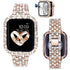 Blinged-out Apple Watch Band+ Free Icy Case