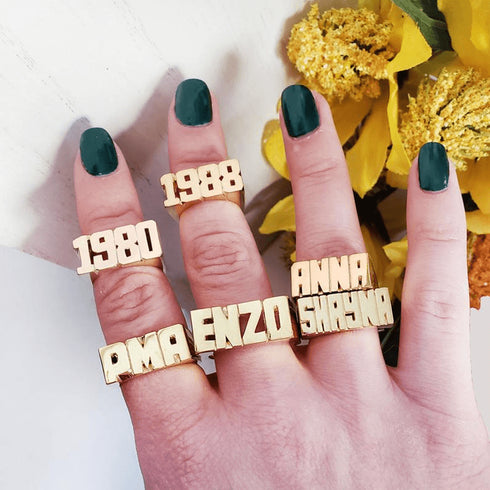 Block Custom Style Name Ring
