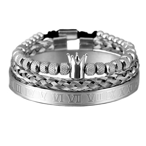 VVS Jewelry 3pc Luxury Bracelet Set
